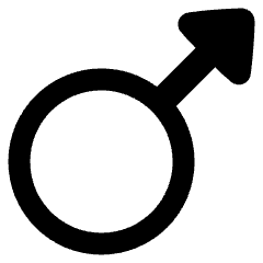 Man Symbol Icon from Plump Remix Set