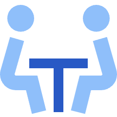 Meeting Room Icon from Sharp Flat Set