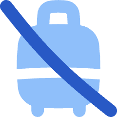 No Luggage Icon from Flex Flat Set