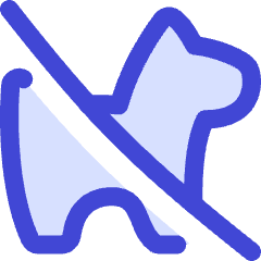 No Pets Allowed Icon from Flex Duo Set
