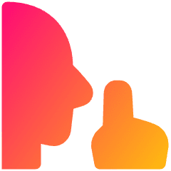 No Photo Taking Zone Icon from Plump Gradient Set