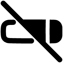 No Smaking Area Icon from Plump Remix Set