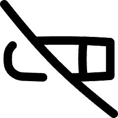 No Smaking Area Icon from Flex Line Set