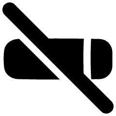 No Smaking Area Icon from Plump Solid Set