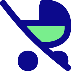 No Stroller Icon from Flex Pop Set