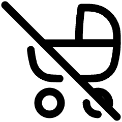 No Stroller Icon from Plump Line Set