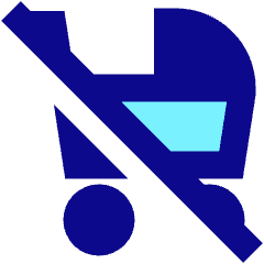 No Stroller Icon from Sharp Pop Set