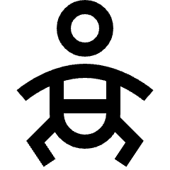 Nursery 1 Icon from Sharp Line Set