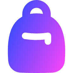 Personal Bag Icon from Flex Gradient Set