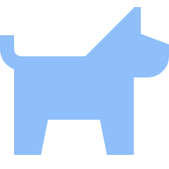 Pets Allowed Icon from Sharp Flat Set