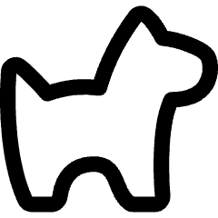 Pets Allowed Icon from Flex Line Set