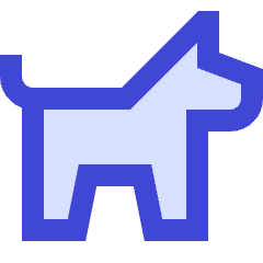 Pets Allowed Icon from Sharp Duo Set