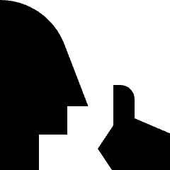 Quiet Zone Icon from Sharp Solid Set