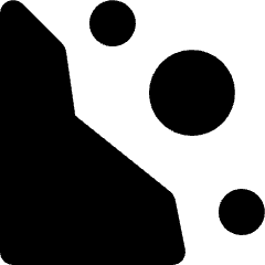 Rock Slide Icon from Micro Solid Set