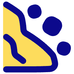 Rock Slide Icon from Plump Pop Set