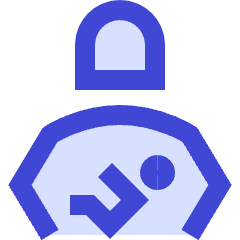 Signage Priority Infant Woman Icon from Sharp Duo Set