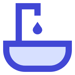 Sink Icon from Sharp Duo Set