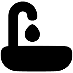 Sink Icon from Plump Solid Set
