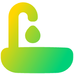 Sink Icon from Plump Gradient Set