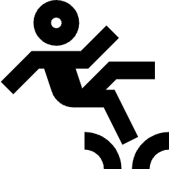 Slippery Sign Icon from Sharp Remix Set