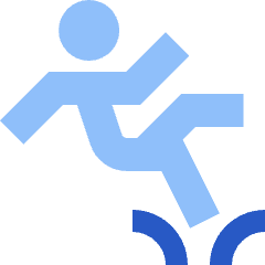 Slippery Sign Icon from Sharp Flat Set