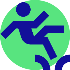 Slippery Sign Icon from Sharp Pop Set