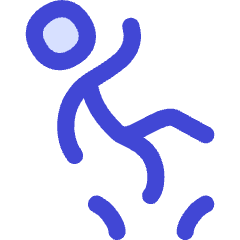 Slippery Sign Icon from Flex Duo Set