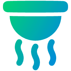 Smoke Detector Icon from Plump Gradient Set