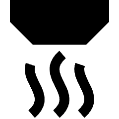 Smoke Detector Icon from Sharp Solid Set