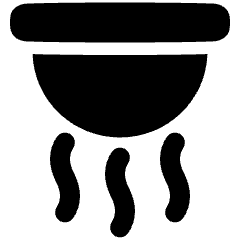 Smoke Detector Icon from Plump Solid Set