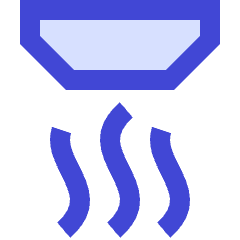 Smoke Detector Icon from Sharp Duo Set