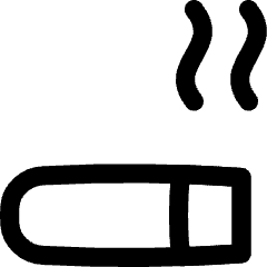 Smoking Area Icon from Flex Line Set