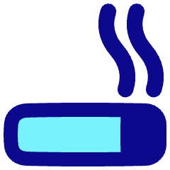 Smoking Area Icon from Plump Pop Set