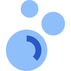 Soap Bubbles Icon from Sharp Flat Set