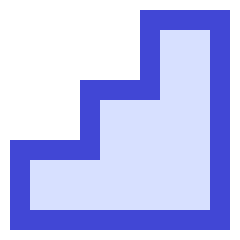 Stairs 1 Icon from Sharp Duo Set