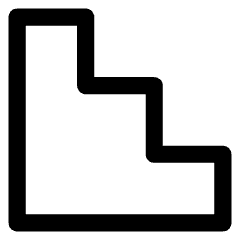 Stairs 2 Icon from Core Line Set