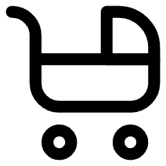 Stroller Icon from Core Line Set