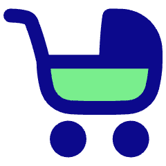 Stroller Icon from Plump Pop Set