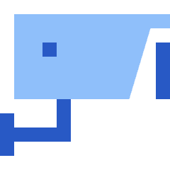 Surveillance Camera Icon from Sharp Flat Set