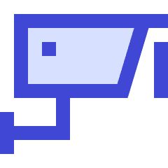 Surveillance Camera Icon from Sharp Duo Set