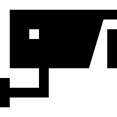 Surveillance Camera Icon from Sharp Solid Set