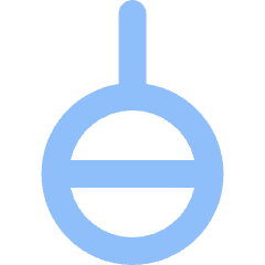 Symbol Gender Agender Icon from Plump Flat Set