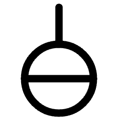 Symbol Gender Agender Icon from Plump Line Set