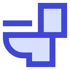 Toilet Icon from Sharp Duo Set