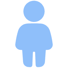 Toilet Man Icon from Plump Flat Set