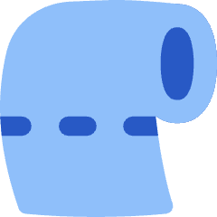 Toilet Paper Icon from Flex Flat Set