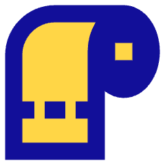 Toilet Paper Icon from Sharp Pop Set