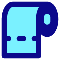 Toilet Paper Icon from Core Pop Set