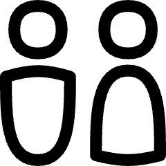 Toilet Sign Man Woman 2 Icon from Flex Line Set