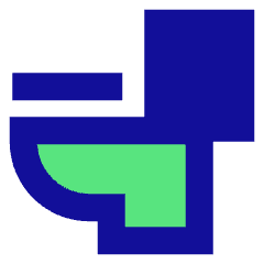 Toilet Icon from Sharp Pop Set